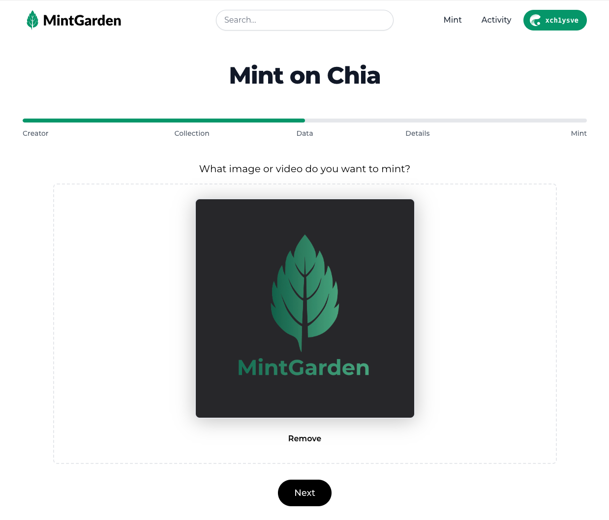 minting data selection