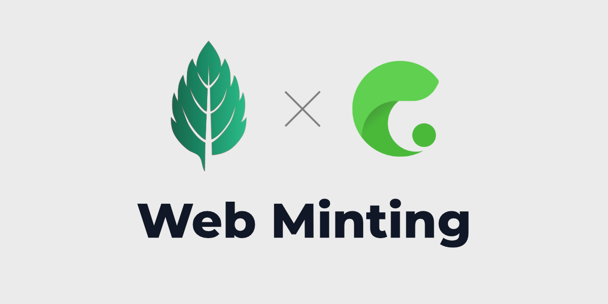 web minting banner